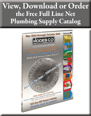 View, Download or Order the Free Full Line Net Plumbing Supply Catalog